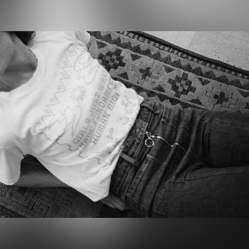 Stoned Immaculate Girls just want to have fundamental human rights tee - Picture 5 of 8